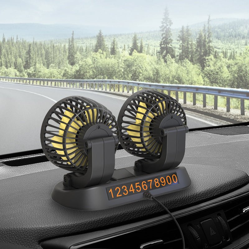 River Portable Fan - back view