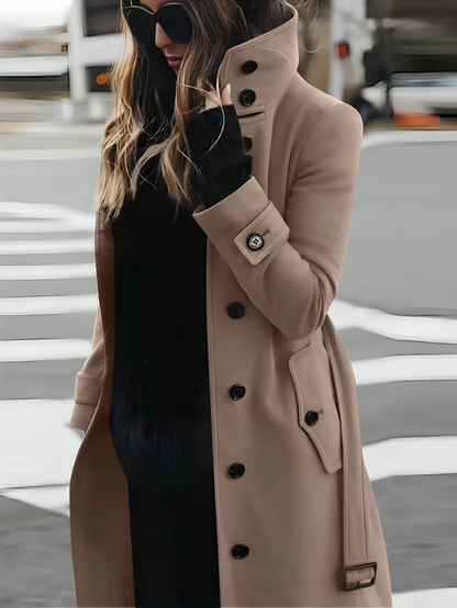 Tilda Women's Trench Coat - styled view