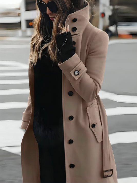 Tilda Women's Trench Coat - styled view