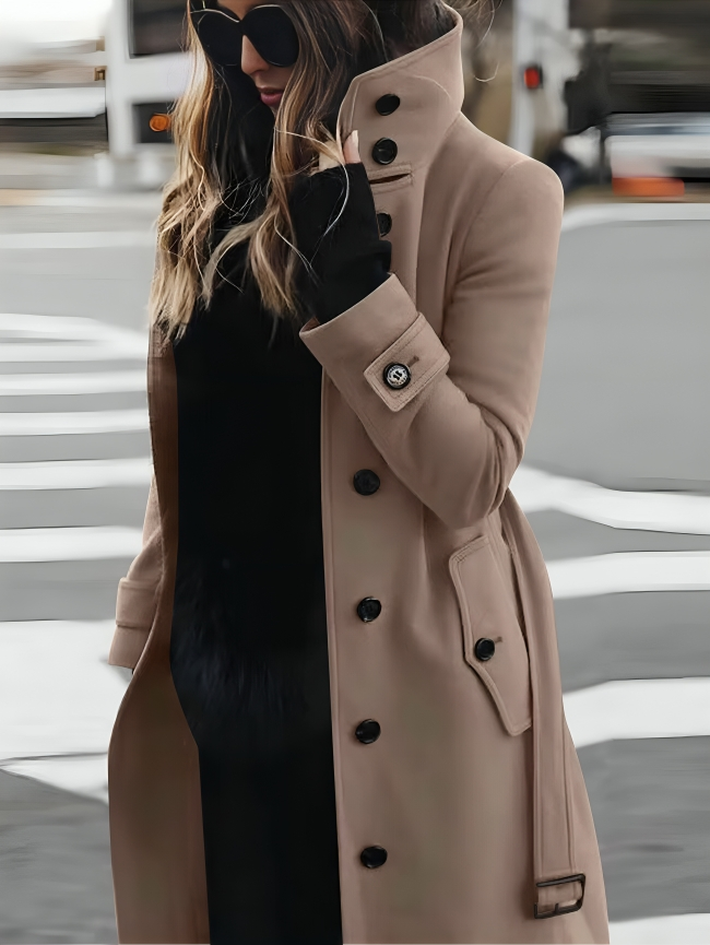 Tilda Women's Trench Coat - styled view