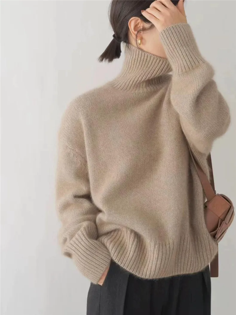 Thea Women's Oversized Sweater - back view