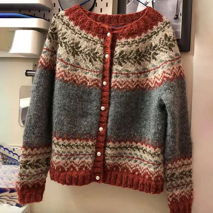 June Women's Cardigan - styled view