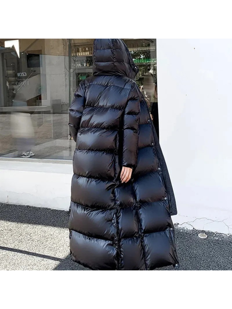 Odette Women's Puffer Jacket - styled view