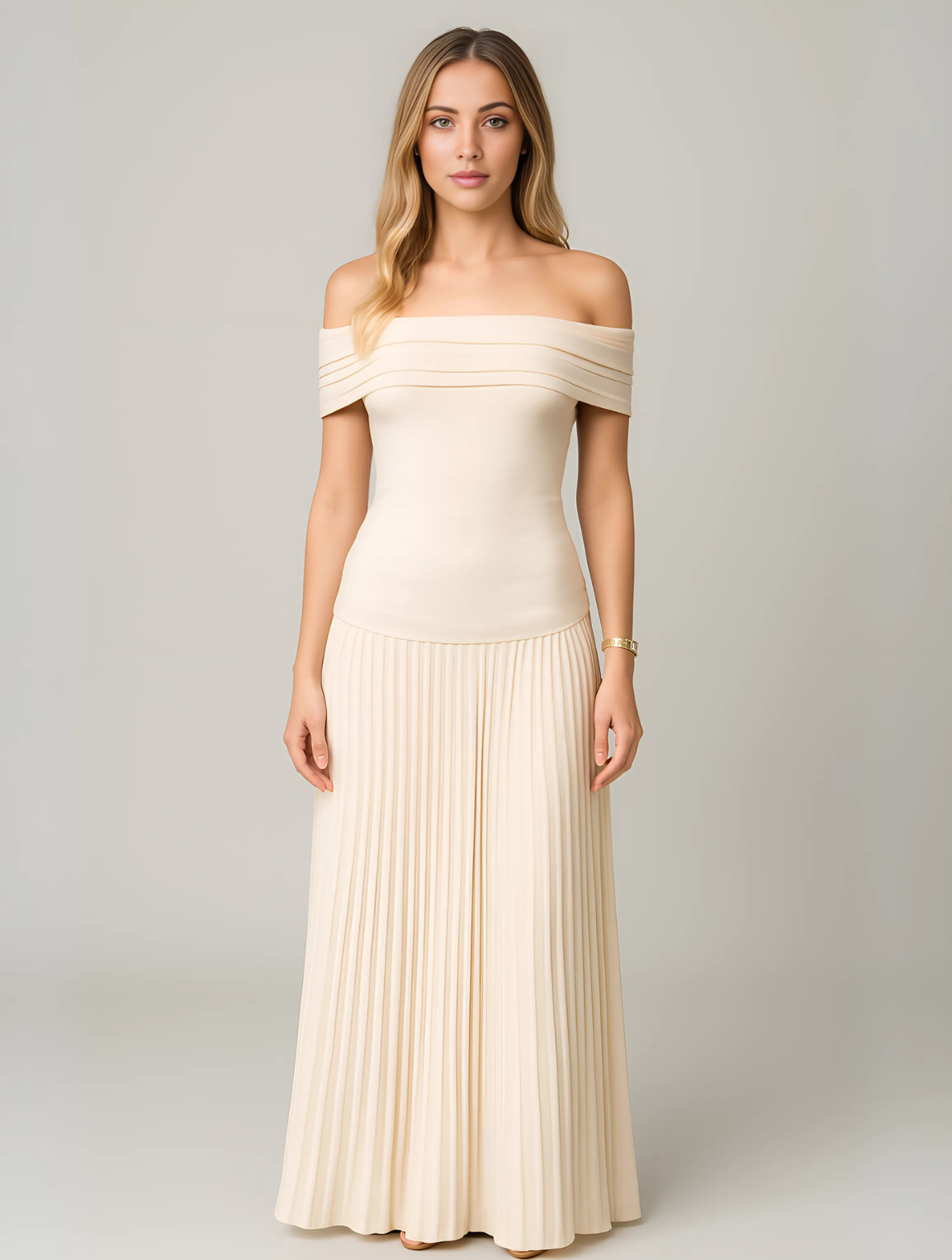 Mabel Women's Maxi Dress - front view
