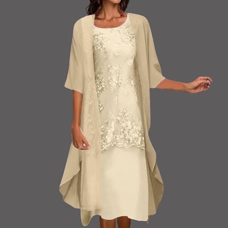Mira Women's Floral Midi Dress - front view