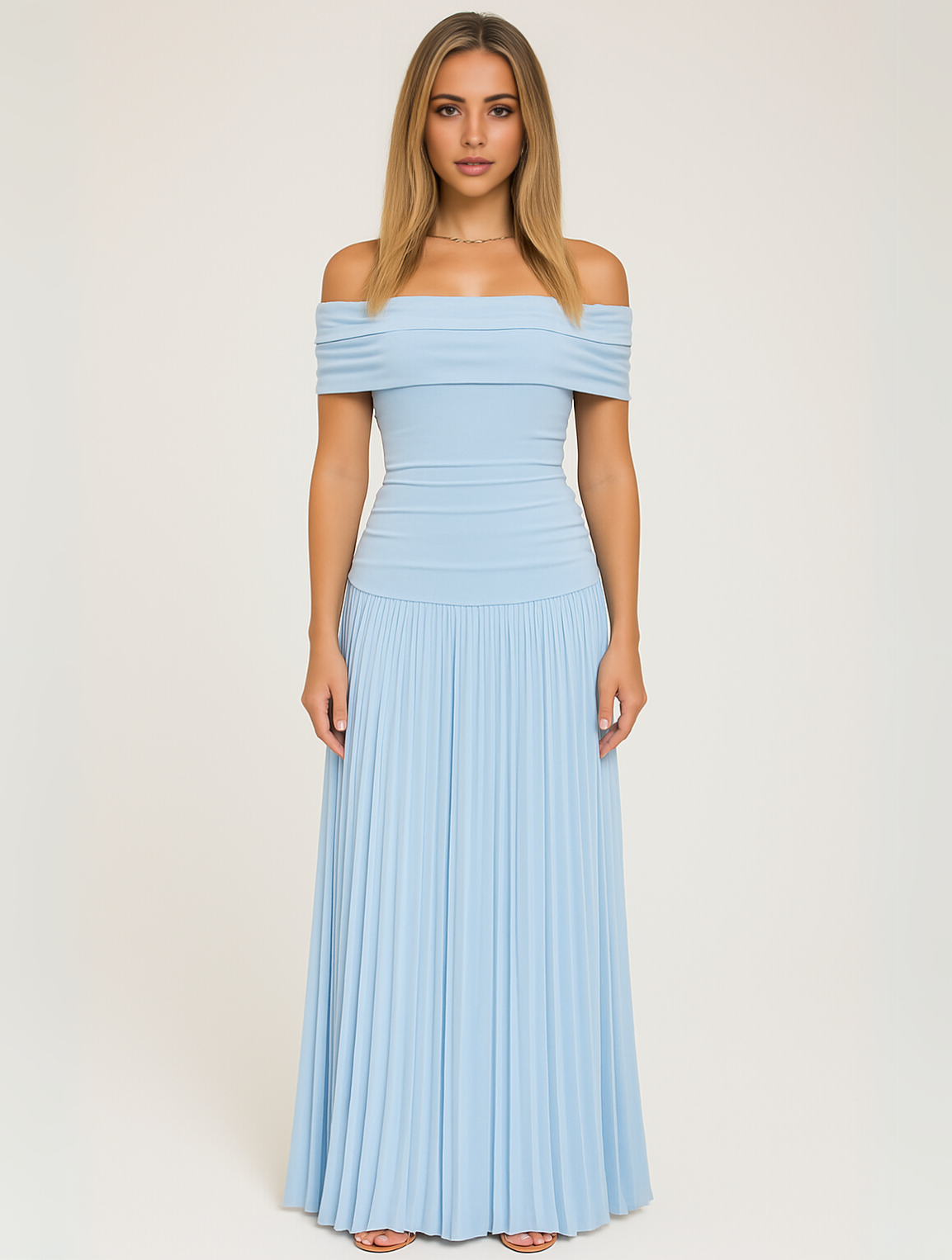 Mabel Women's Maxi Dress - full-length view