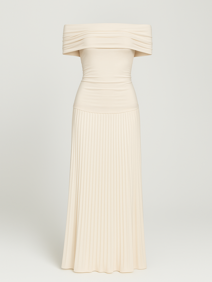 Mabel Women's Maxi Dress - back view