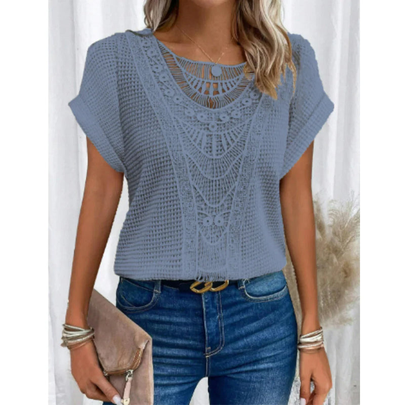 Colette Women's Crochet Top - shown in use