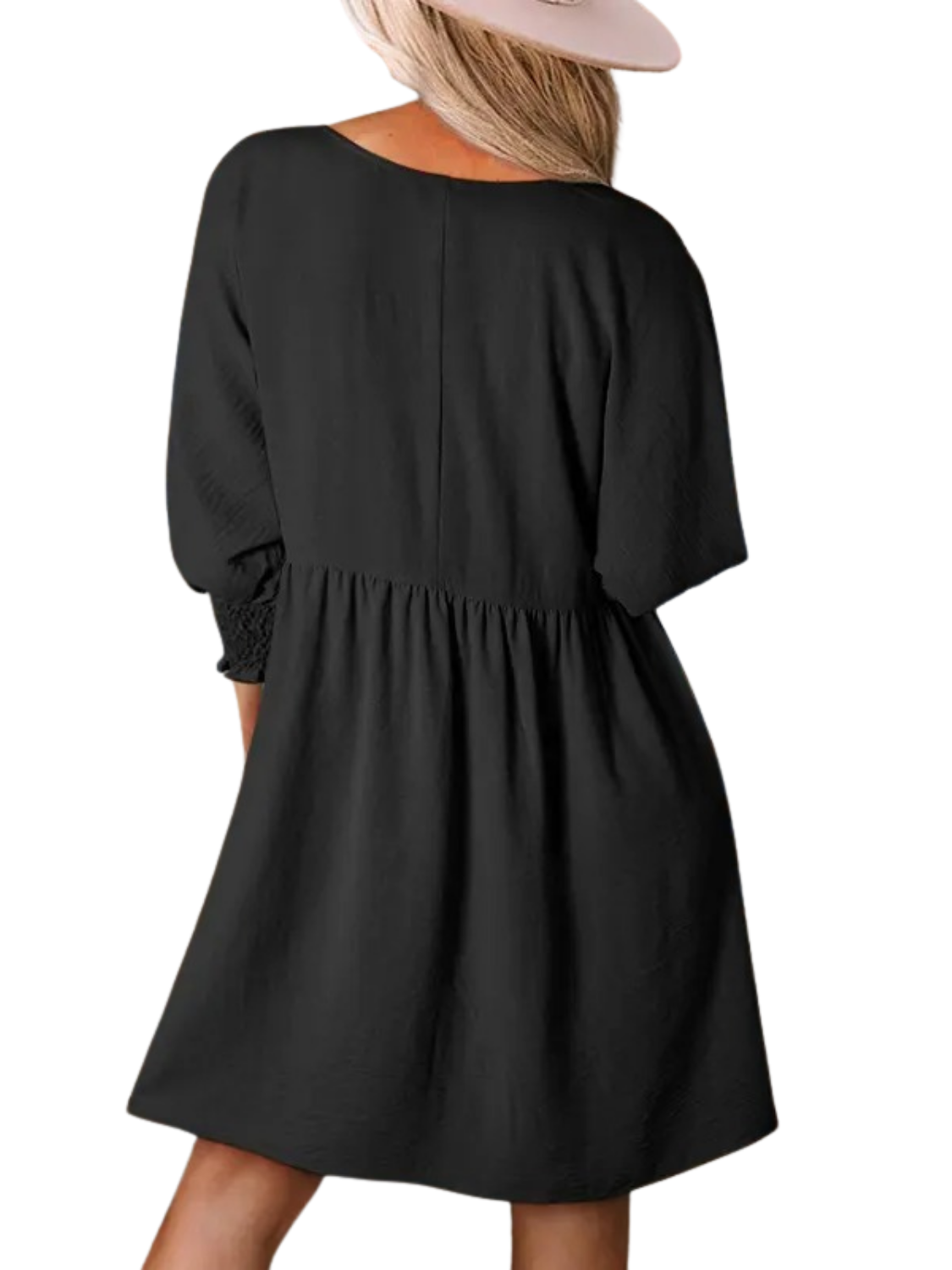 Vienna Women's Mini Dress - close-up detail