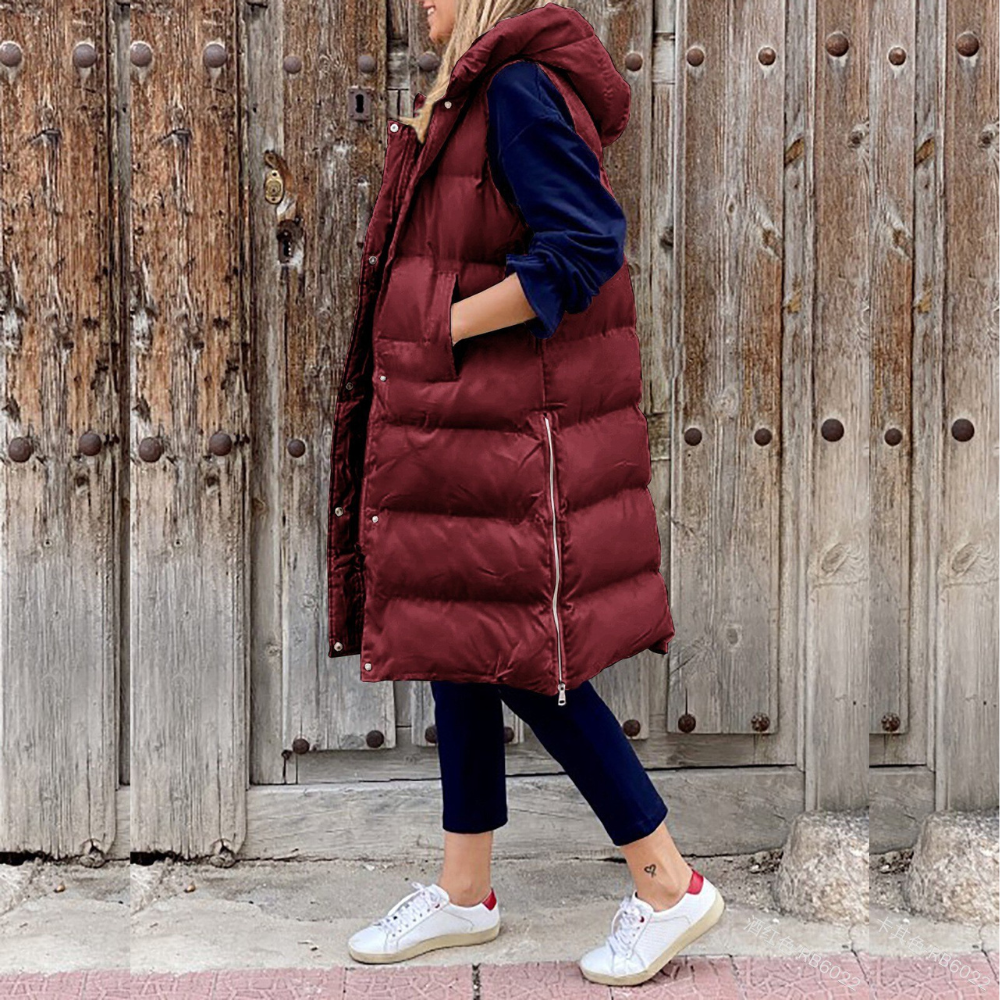 Kaia Women's Puffer Jacket - full-length view