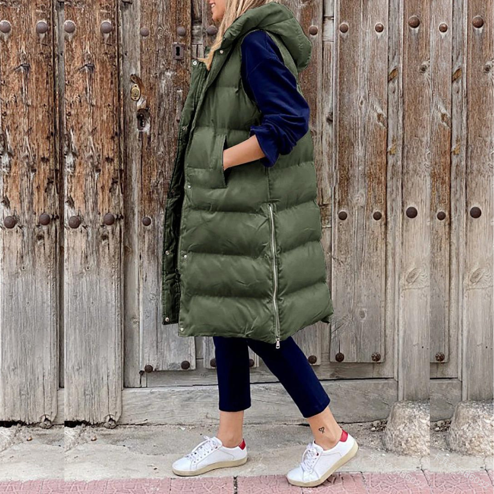 Kaia Women's Puffer Jacket - front view