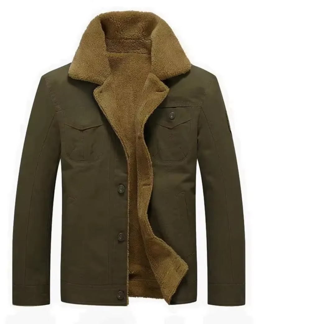 Fabian Men's Jacket - fabric and finish detail