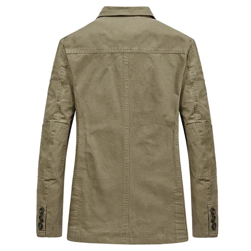 Finnian Men's Blazer - fabric and finish detail