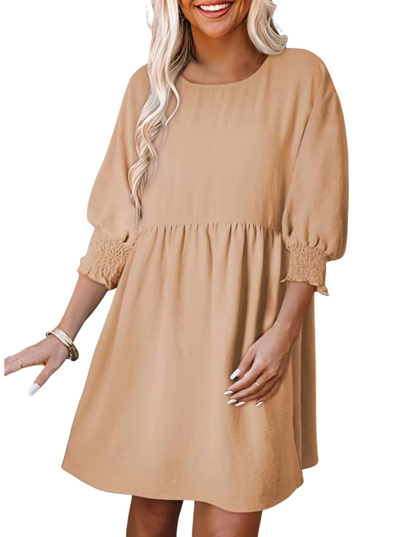 Vienna Women's Mini Dress - fabric and finish detail