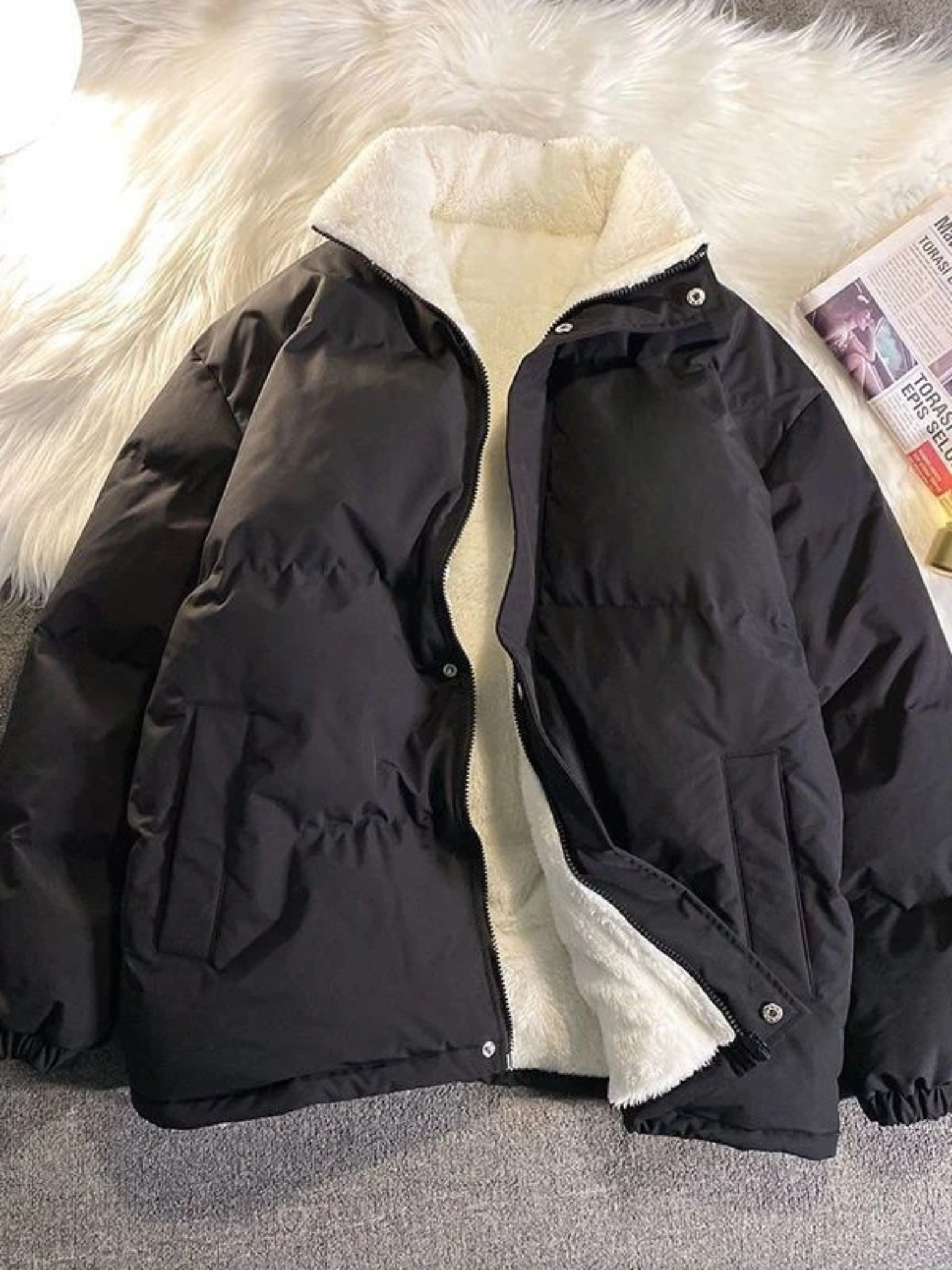 Anouk Women's Quilted Jacket - shown in use
