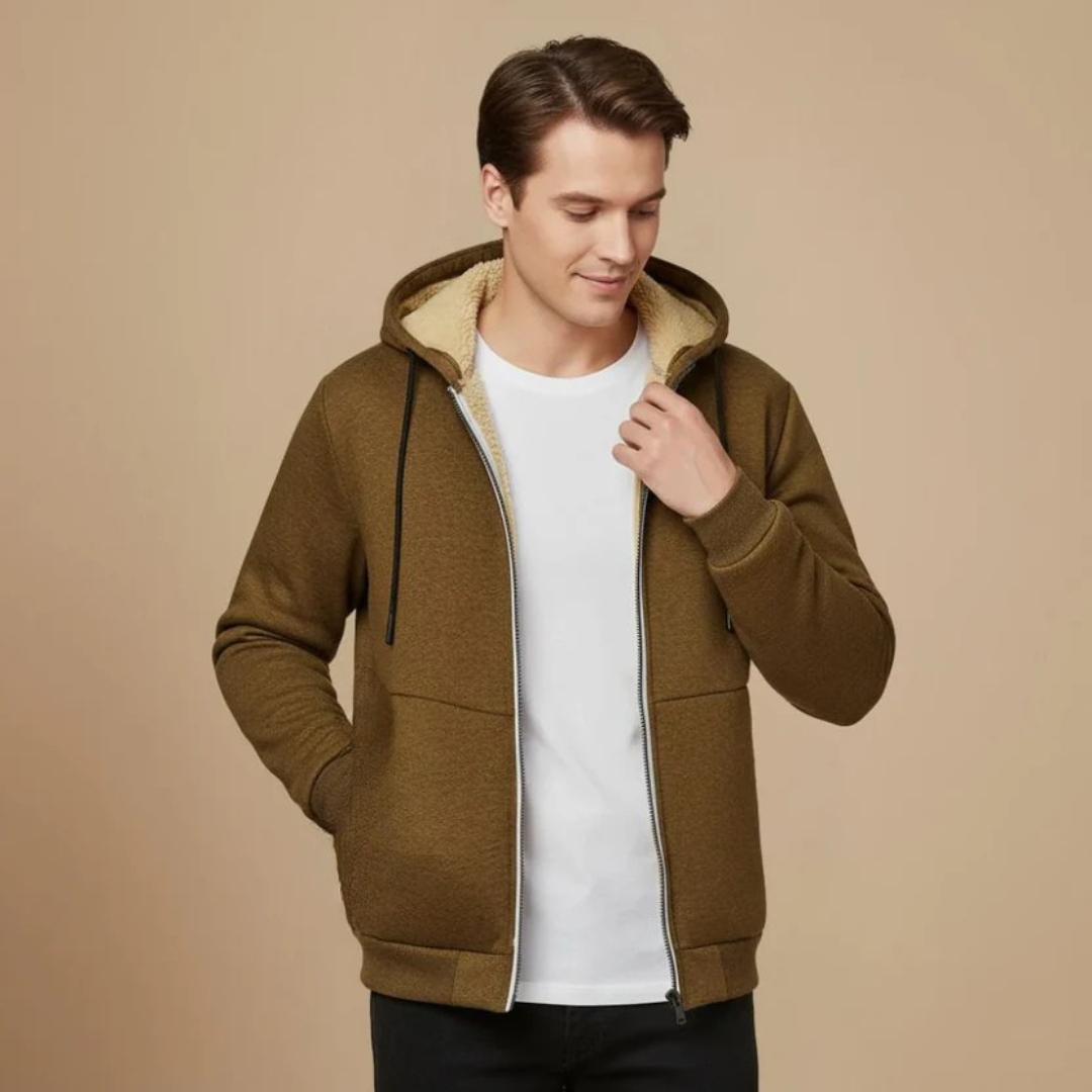 Quill Men's Hoodie - flat lay