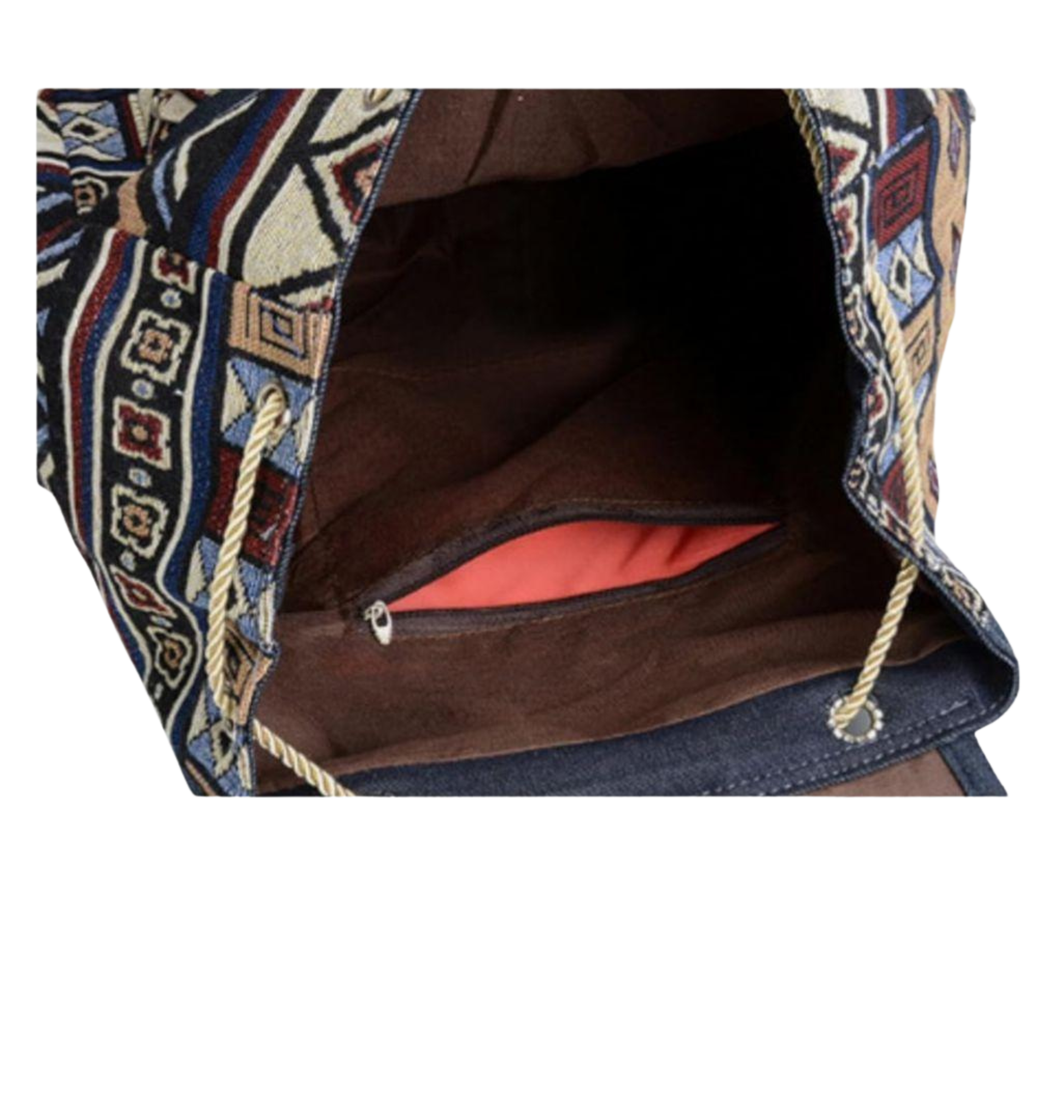 Hattie Women's Backpack - fabric and finish detail