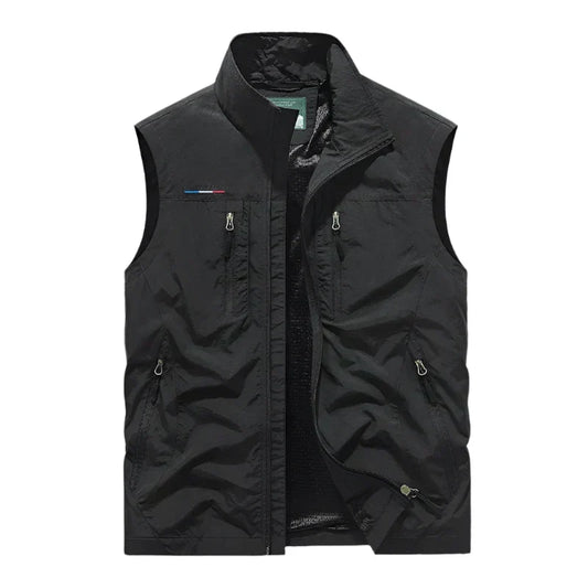 Silas Men's Vest - styled view