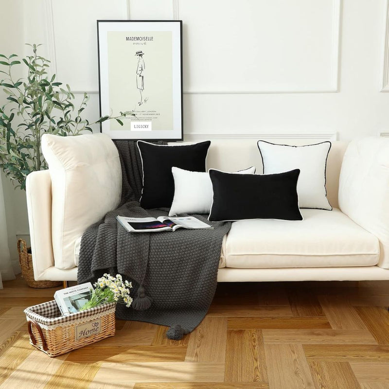 Velora Velvet Cushion Cover | Velvet, Living Room