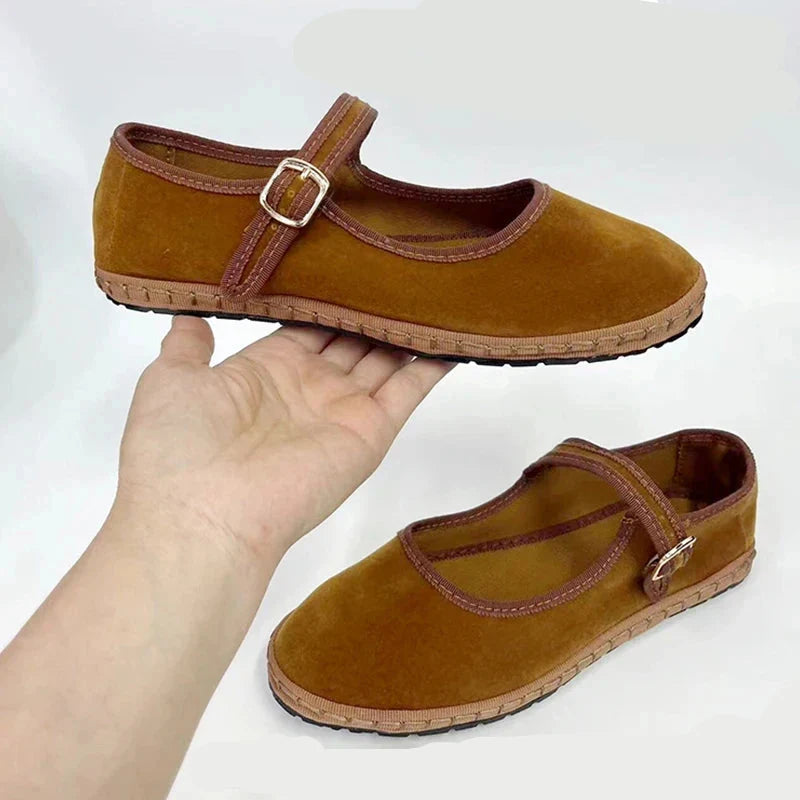 Sable Women's Flats - shown in use