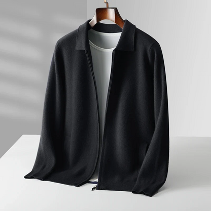 Gray Men's Sweater - front view