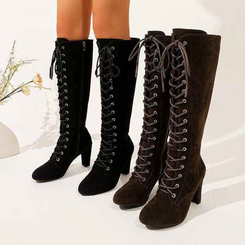Yara Women's Knee-high Boots - close-up detail