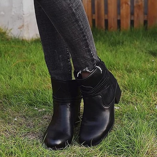 Nadia Women's Ankle Boots - back view