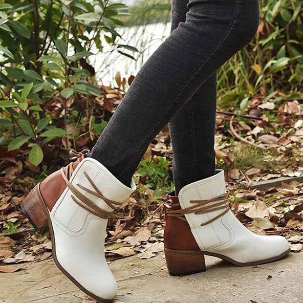 Nadia Women's Ankle Boots - close-up detail