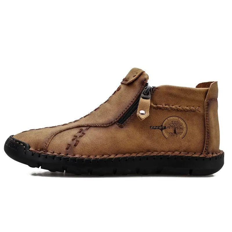 Rhys Men's Ankle Boots - shown in use