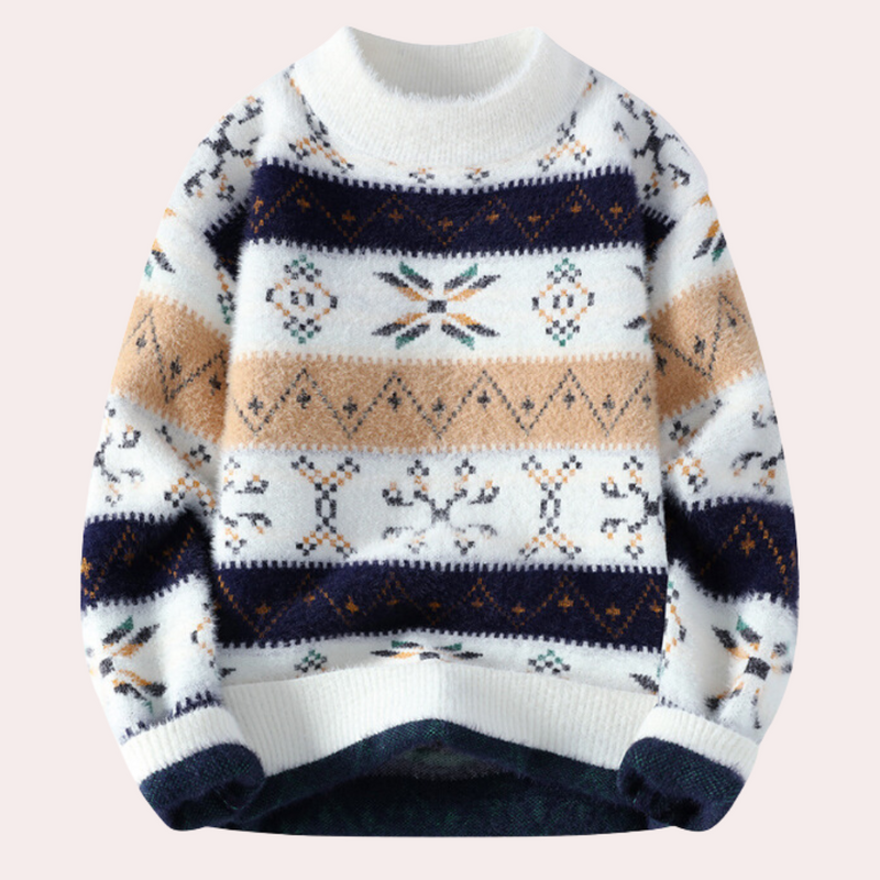 Sawyer Men's Sweater - styled view