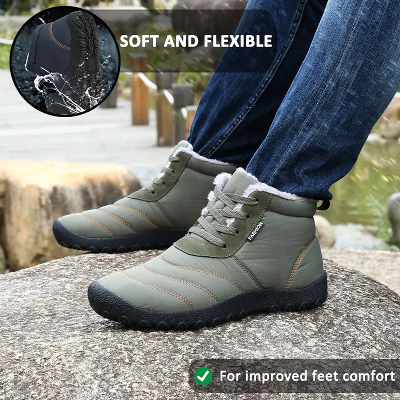 Reuben Men's Ankle Boots - close-up detail