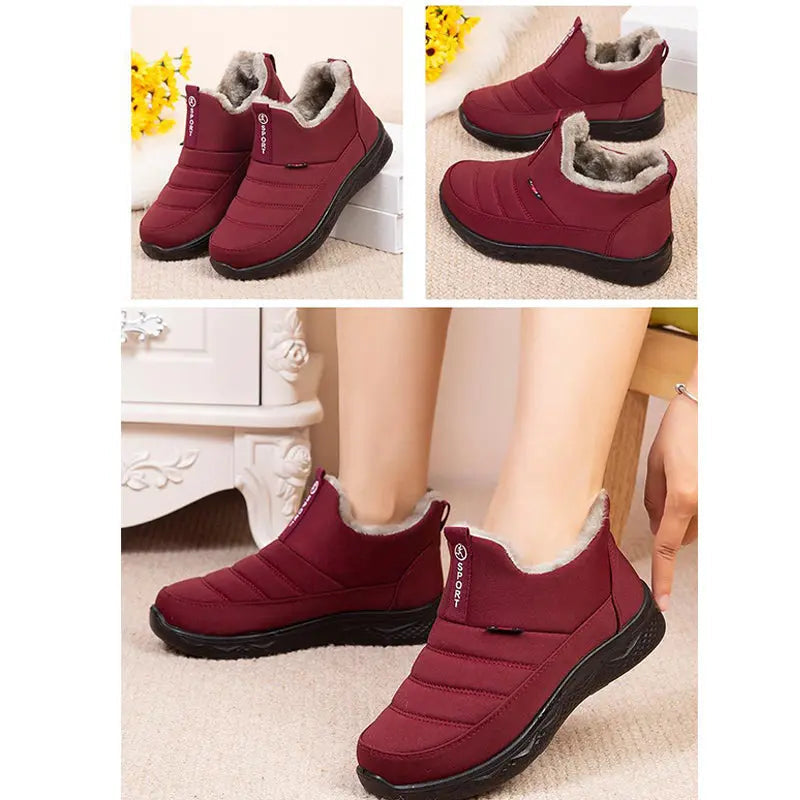 Maya Women's Ankle Boots - shown in use