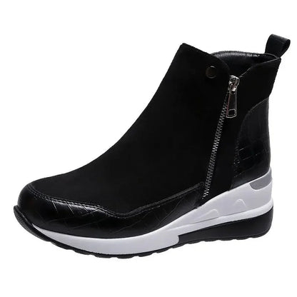 Vera Women's Platform Ankle Boots - close-up detail