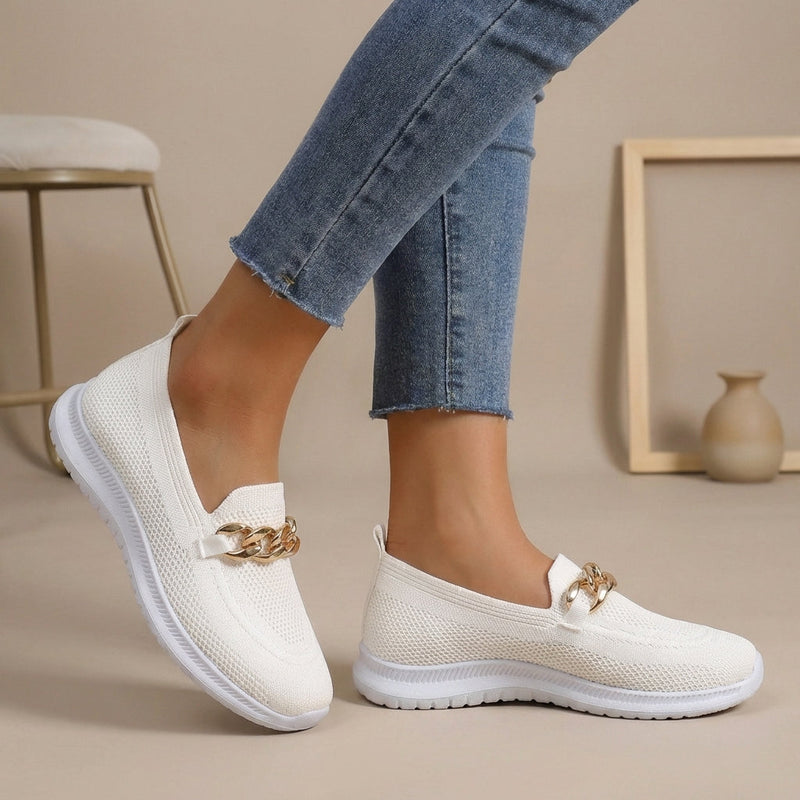 Freya Women's Loafers - styled view