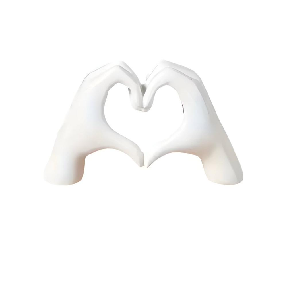 Affinity Love Hands Art | Heart Gesture, Wall & Desk Decor