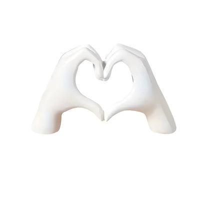Affinity Love Hands Art | Heart Gesture, Wall & Desk Decor