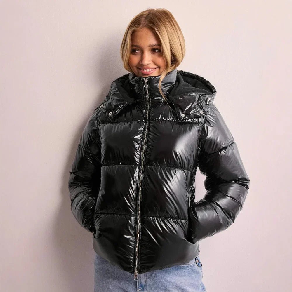 Violette Women's Puffer Jacket - front view
