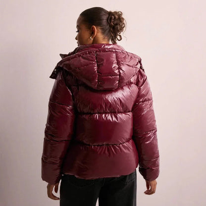 Violette Women's Puffer Jacket - full-length view