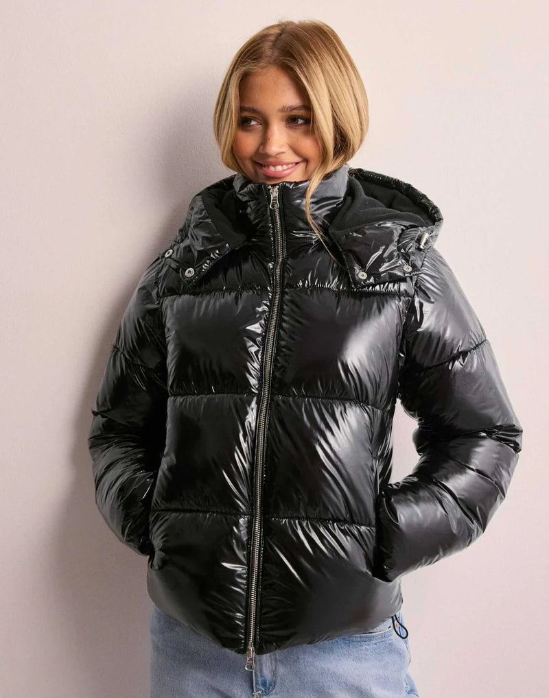 Violette Women's Puffer Jacket - flat lay