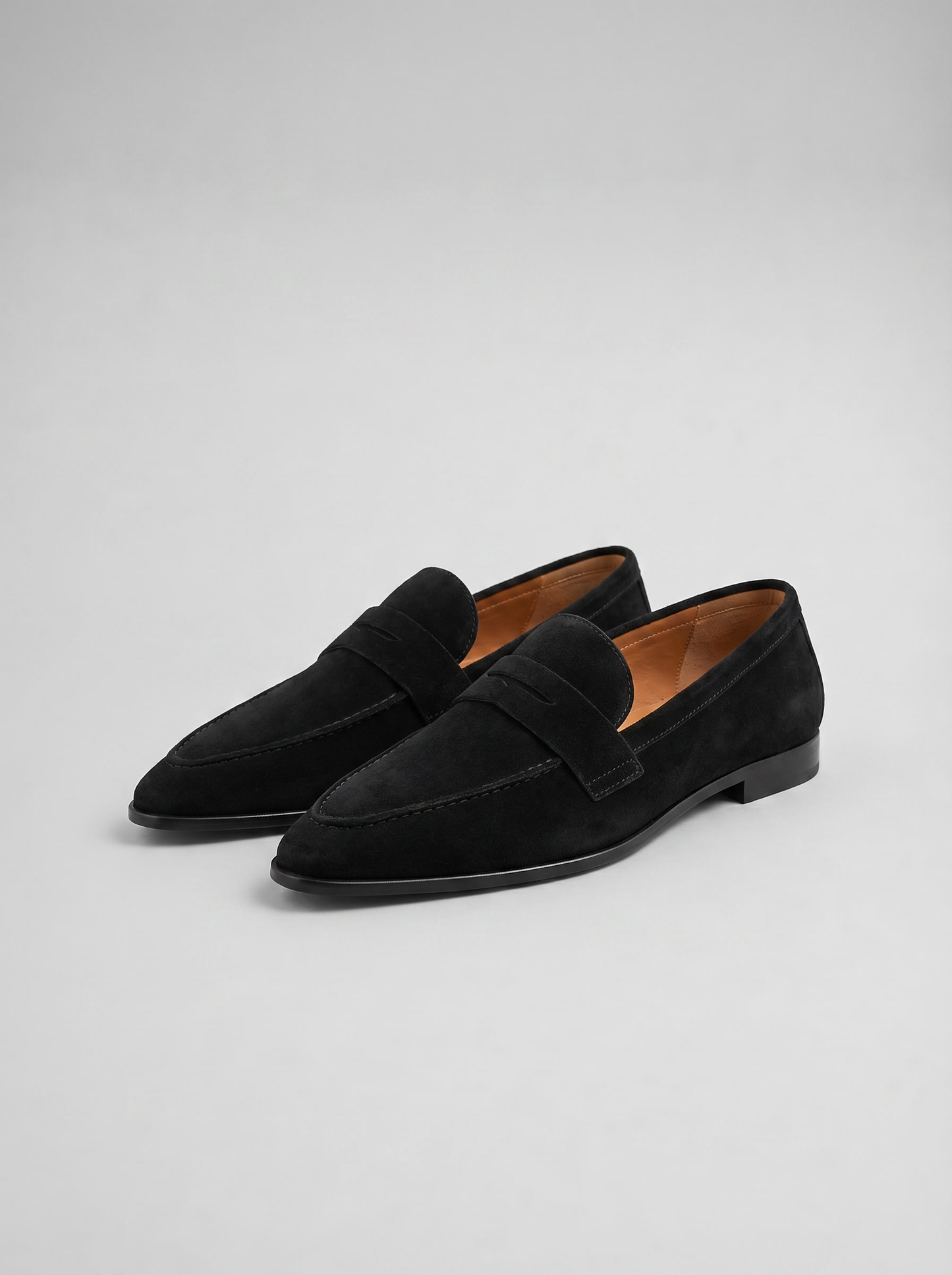 Jolie Women's Suede Loafers - full-length view