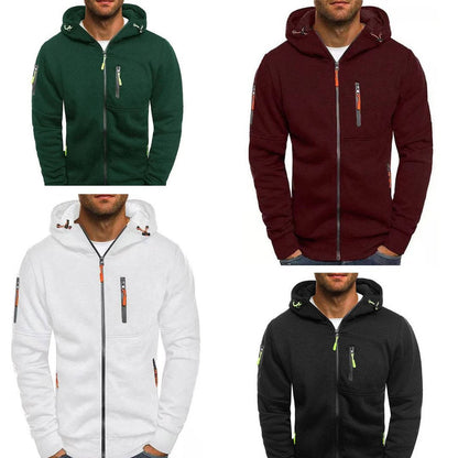 Lachlan Men's Hoodie - fabric and finish detail