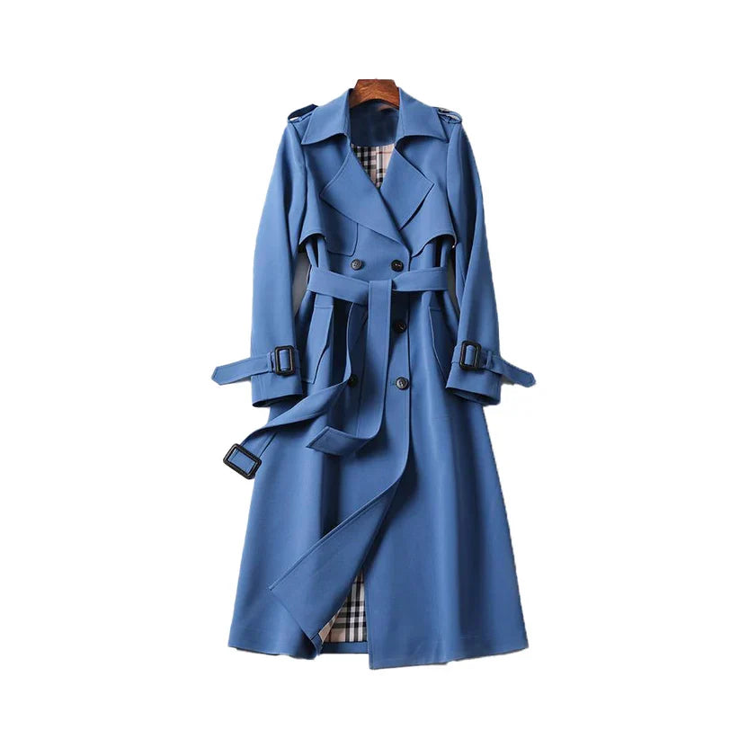 Vienna Women's Trench Coat - back view