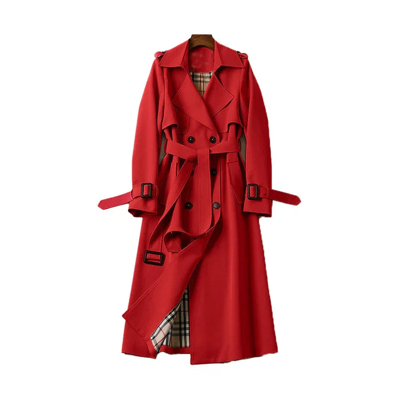 Vienna Women's Trench Coat - close-up detail