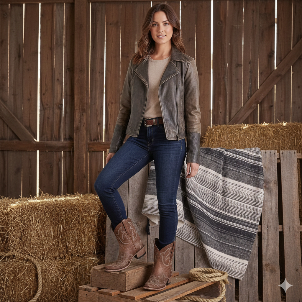 Cosima Women's Ankle Boots - styled view
