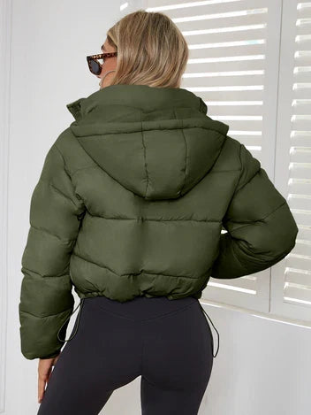 Elise Women's Puffer Jacket - front view
