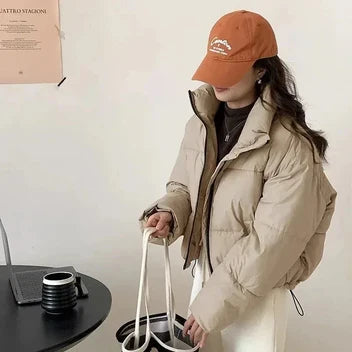 Clara Women's Puffer Jacket - full-length view