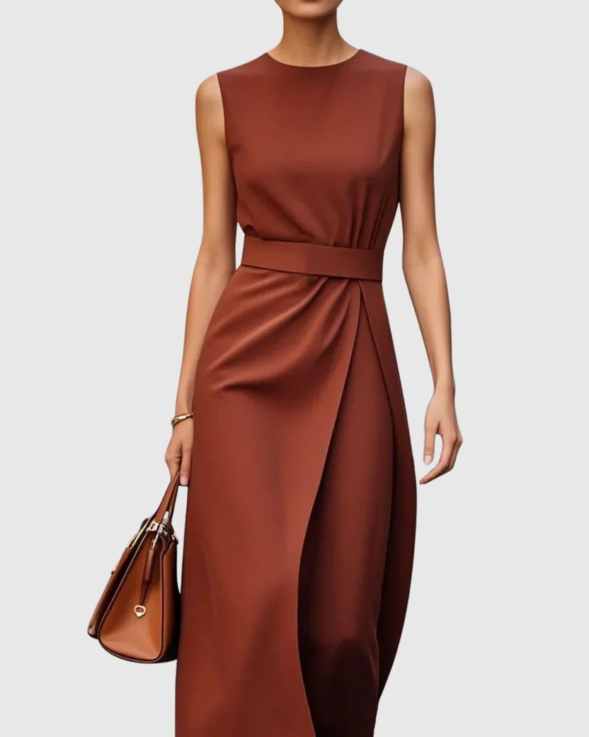 Cleo Women's Midi Dress - front view