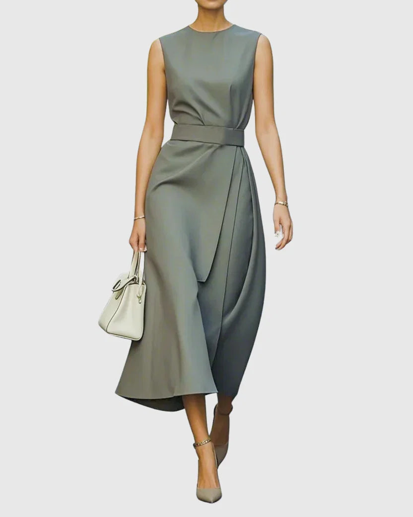 Cleo Women's Midi Dress - front view