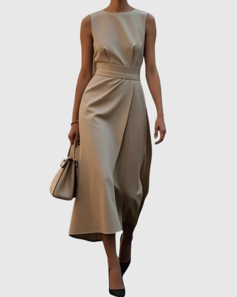 Cleo Women's Midi Dress - full-length view