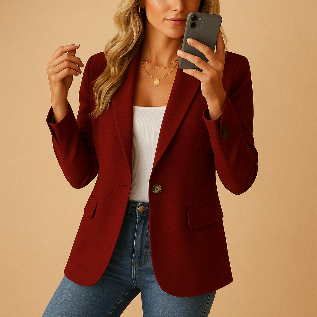 Xanthe Women's Blazer - full-length view